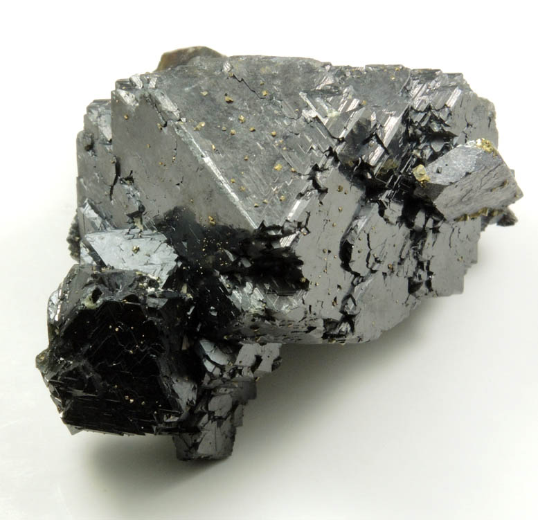 Sphalerite with Galena and Chalcopyrite from Deveti Septemvri Mine, Madan District, Rhodope Mountains, Bulgaria