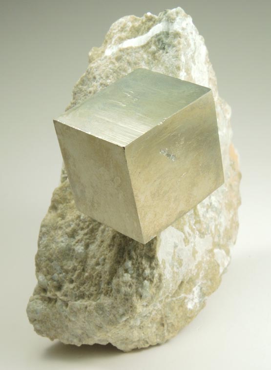 Pyrite from Victoria Mine, Navajn, La Rioja, Spain