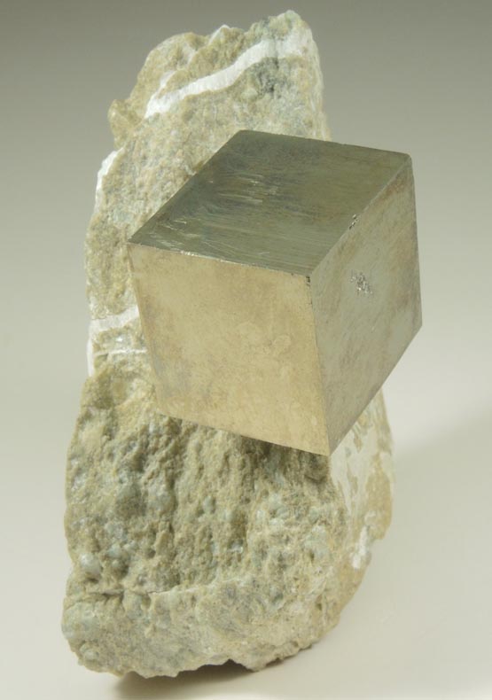 Pyrite from Victoria Mine, Navajn, La Rioja, Spain