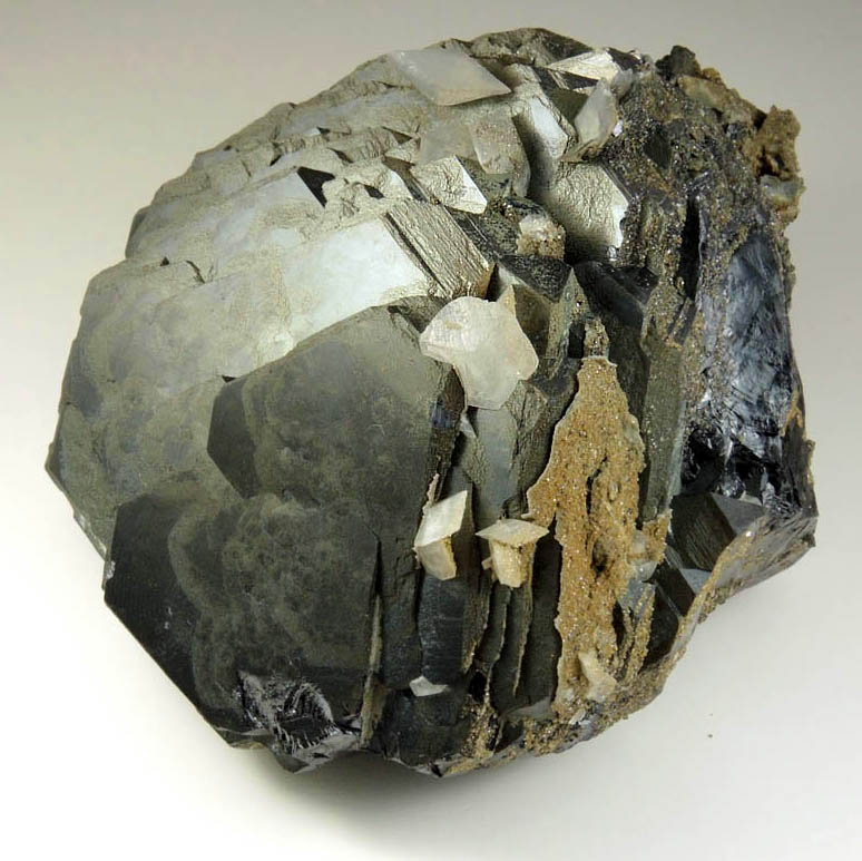 Sphalerite with Calcite, Siderite and Pyrite from Dalnegorsk, Primorskiy Kray, Russia
