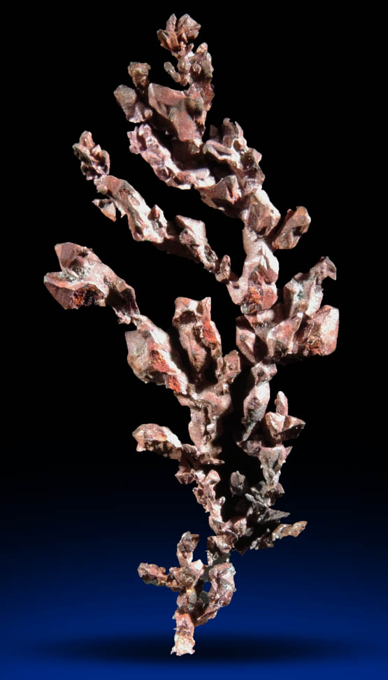 Copper (naturally crystallized native copper) from Chino, Santa Rita District, Grant County, New Mexico