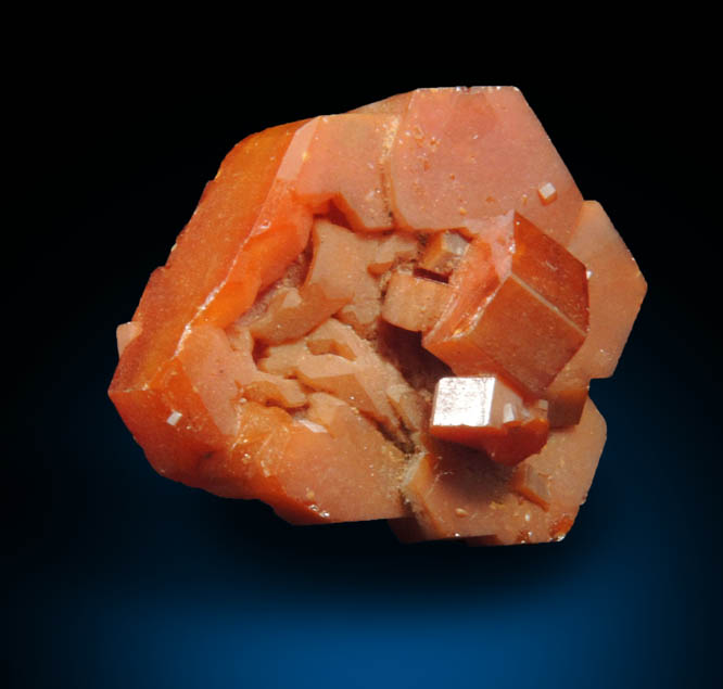 Vanadinite from Mibladen, Haute Moulouya Basin, Zeida-Aouli-Mibladen belt, Midelt Province, Morocco