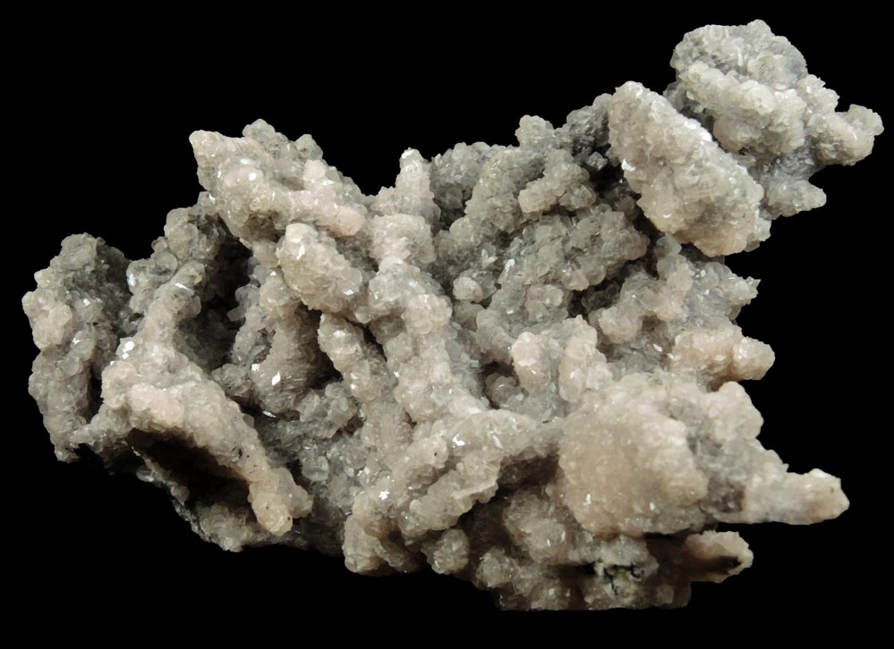 Smithsonite over Tennantite from Tsumeb Mine, Otavi-Bergland District, Oshikoto, Namibia