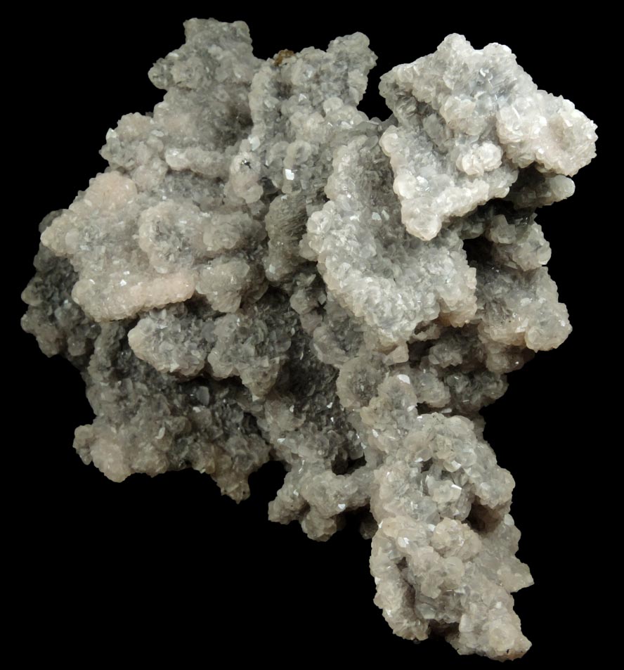 Smithsonite over Tennantite from Tsumeb Mine, Otavi-Bergland District, Oshikoto, Namibia