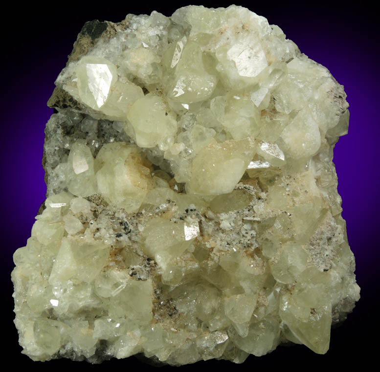 Datolite with Stilbite and Quartz from Prospect Park Quarry, Prospect Park, Passaic County, New Jersey