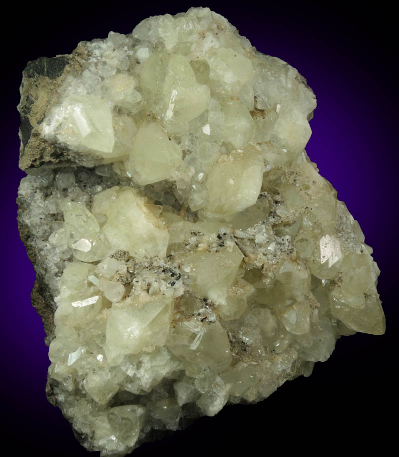 Datolite with Stilbite and Quartz from Prospect Park Quarry, Prospect Park, Passaic County, New Jersey