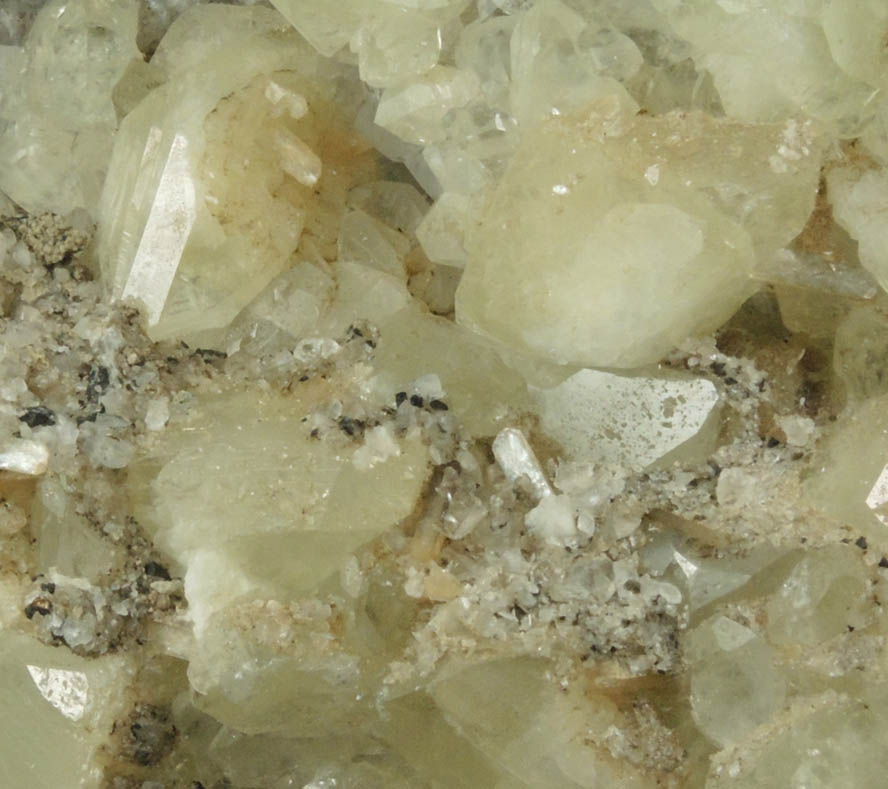 Datolite with Stilbite and Quartz from Prospect Park Quarry, Prospect Park, Passaic County, New Jersey