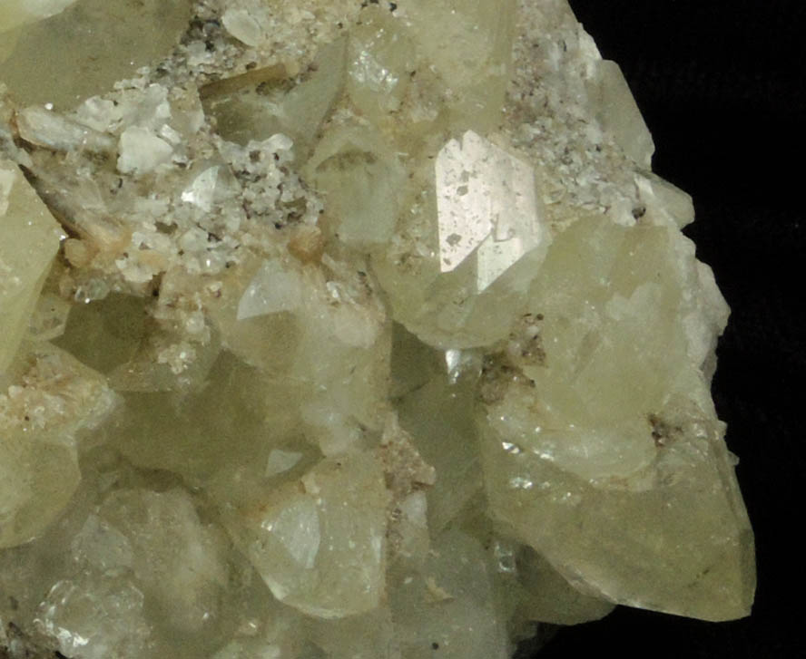 Datolite with Stilbite and Quartz from Prospect Park Quarry, Prospect Park, Passaic County, New Jersey