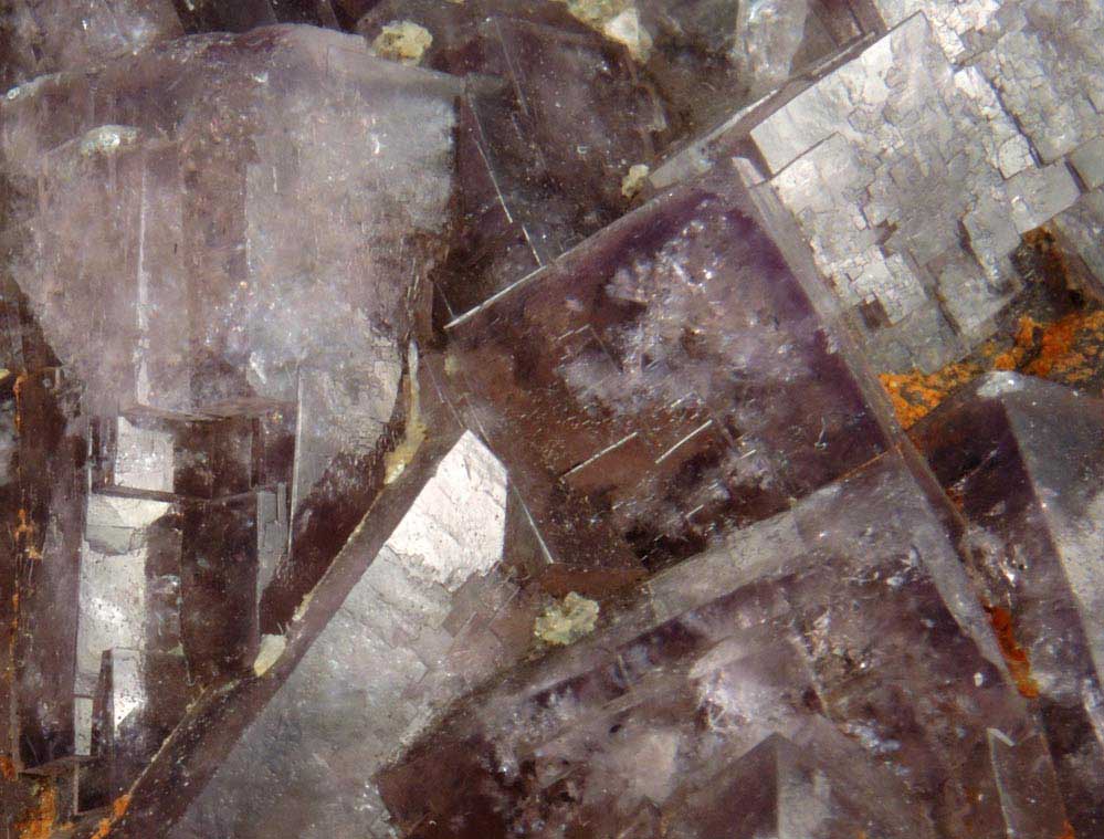Fluorite with minor Siderite and Calcite from Weardale District, County Durham, England
