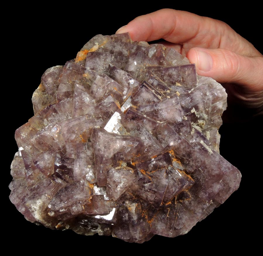 Fluorite with minor Siderite and Calcite from Weardale District, County Durham, England