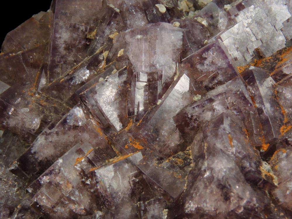 Fluorite with minor Siderite and Calcite from Weardale District, County Durham, England