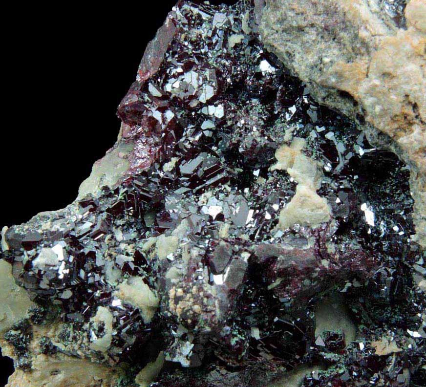 Cuprite from Milpillas Mine, Cuitaca, Sonora, Mexico