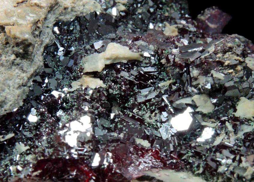 Cuprite from Milpillas Mine, Cuitaca, Sonora, Mexico