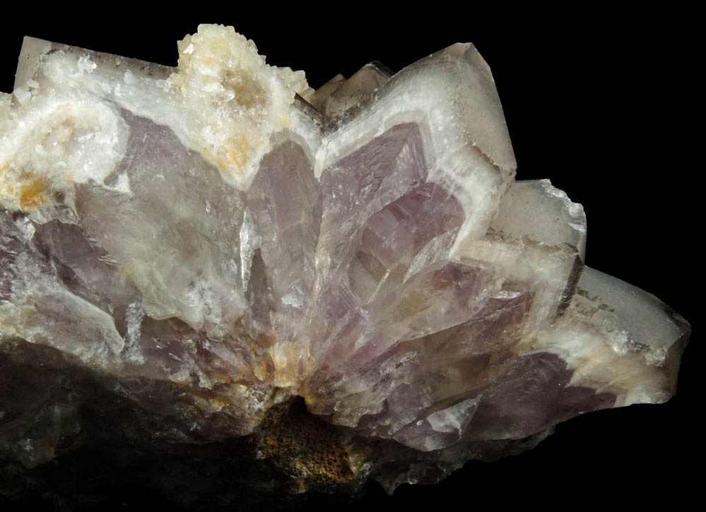 Quartz var. Smoky-Amethyst Quartz from Broken Hill, New South Wales, Australia