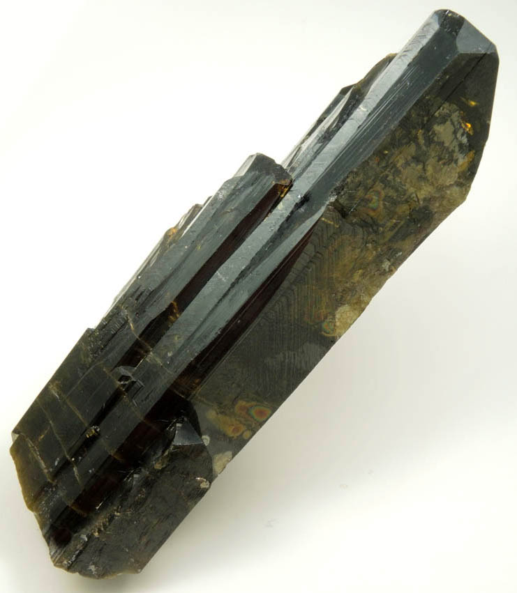 Epidote (unusually large twinned crystals) from Alchuri, Shigar Valley, Gilgit-Baltistan, Pakistan