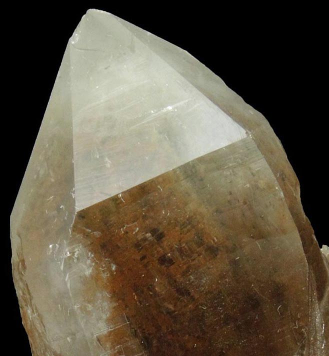 Quartz var. Smoky Quartz from North Moat Mountain, Bartlett, Carroll County, New Hampshire