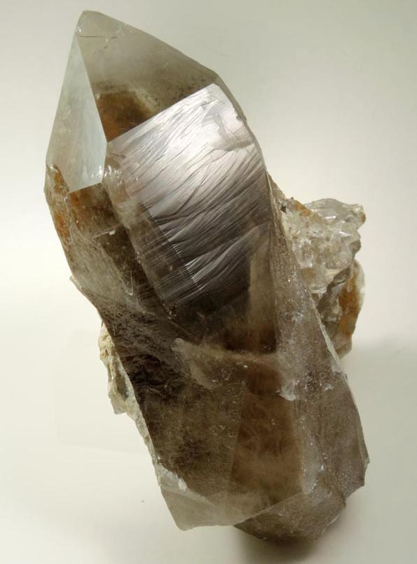 Quartz var. Smoky Quartz from North Moat Mountain, Bartlett, Carroll County, New Hampshire