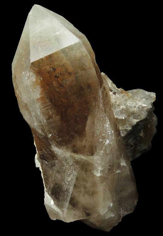 Quartz var. Smoky Quartz from North Moat Mountain, Bartlett, Carroll County, New Hampshire