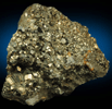 Pyrite with minor Calcite from Huanzala Mine, Huallanca District, Huanuco Department, Peru