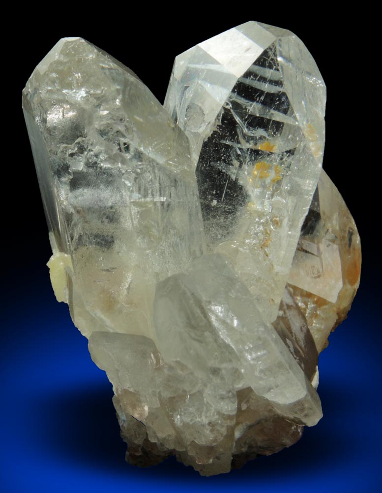 Topaz with Hyalite Opal from Kleine Spitzkoppe, 47 km WNW of Usakos, Erongo region, Namibia