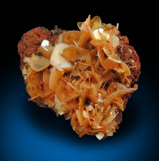 Wulfenite from Defiance Mine, Courtland-Gleeson District, Cochise County, Arizona