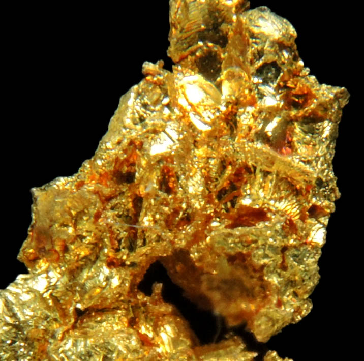 Gold from Mockingbird Mine, Mariposa County, California