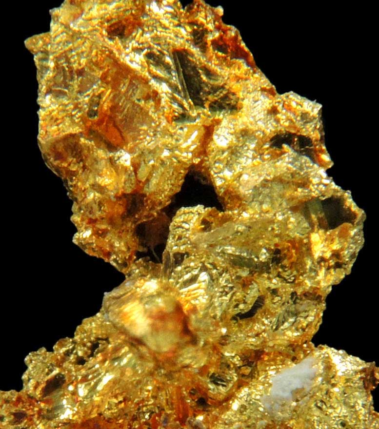 Gold from Mockingbird Mine, Mariposa County, California