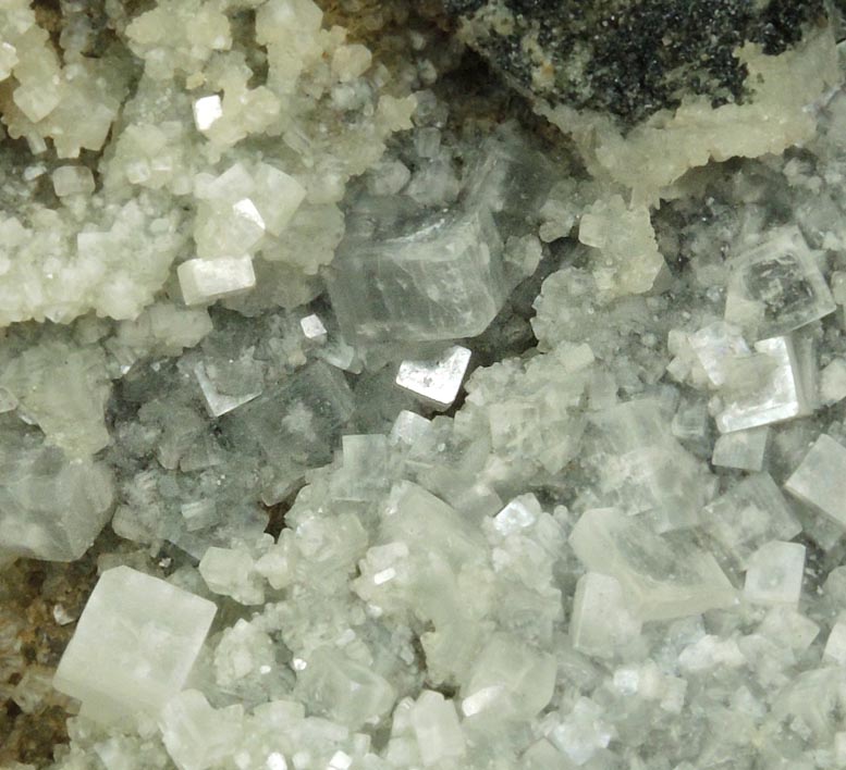 Hydroxyapophyllite-(K) (formerly apophyllite-(KOH)) from (Fairfax Quarry, 6.4 km west of Centreville), Fairfax County, Virginia