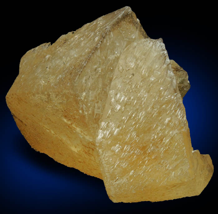 Calcite (twinned crystals) from Chimney Rock Quarry, Bound Brook, Somerset County, New Jersey