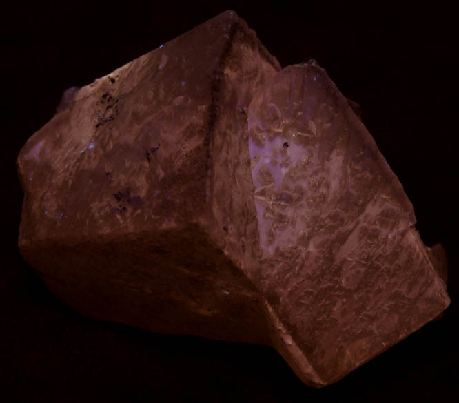 Calcite (twinned crystals) from Chimney Rock Quarry, Bound Brook, Somerset County, New Jersey