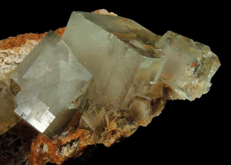 Fluorite (with phantom-growth zoning) from Yaogangxian Mine, Nanling Mountains, Hunan, China