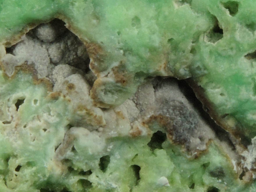 Phosphohedyphane with Mottramite and Apatite from Cove Vein, Whytes Cleuch, Wanlockhead, Dumfriesshire, Scotland