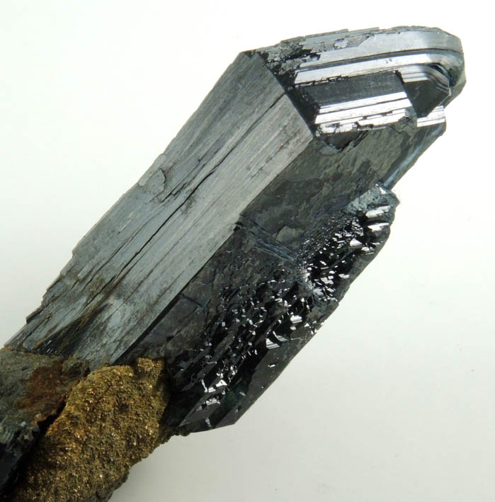 Vivianite with minor Pyrite from Tomokoni Adit, near Canutillos Mine, Potosi Department, Bolivia