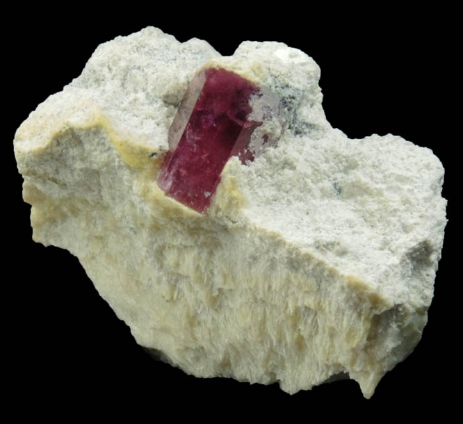 Beryl var. Red Beryl from Rex Harris' Ruby Violet claim, 1 km north of Bumblebee Mountain, Wah Wah Mountains, Beaver County, Utah