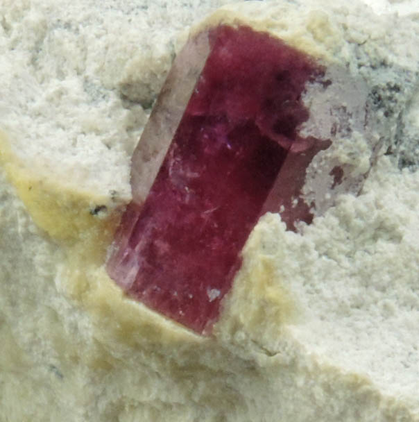 Beryl var. Red Beryl from Rex Harris' Ruby Violet claim, 1 km north of Bumblebee Mountain, Wah Wah Mountains, Beaver County, Utah