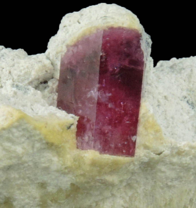 Beryl var. Red Beryl from Rex Harris' Ruby Violet claim, 1 km north of Bumblebee Mountain, Wah Wah Mountains, Beaver County, Utah