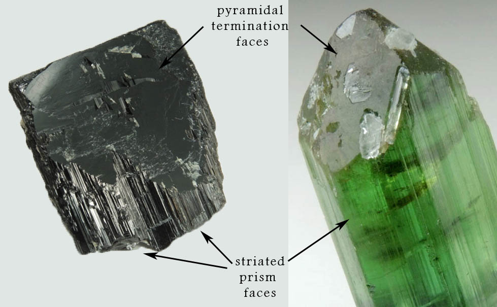Schorl Tourmaline (doubly terminated distorted crystal) from Lavra do Escondido, Conselheiro Pena, Minas Gerais, Brazil