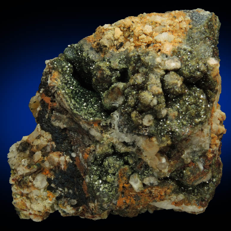 Olivenite from Wheal Unity, St. Day District, Cornwall, England