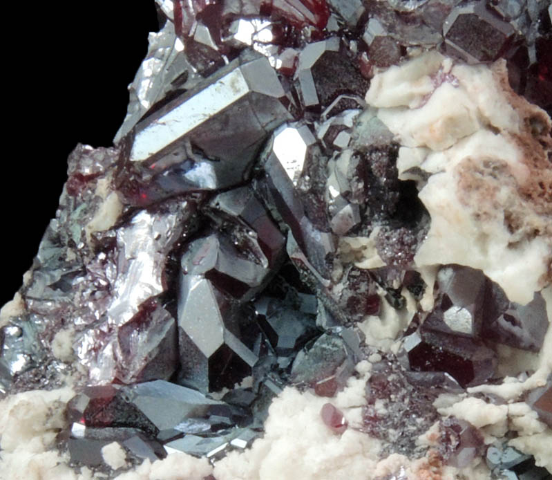 Cuprite from Milpillas Mine, Cuitaca, Sonora, Mexico