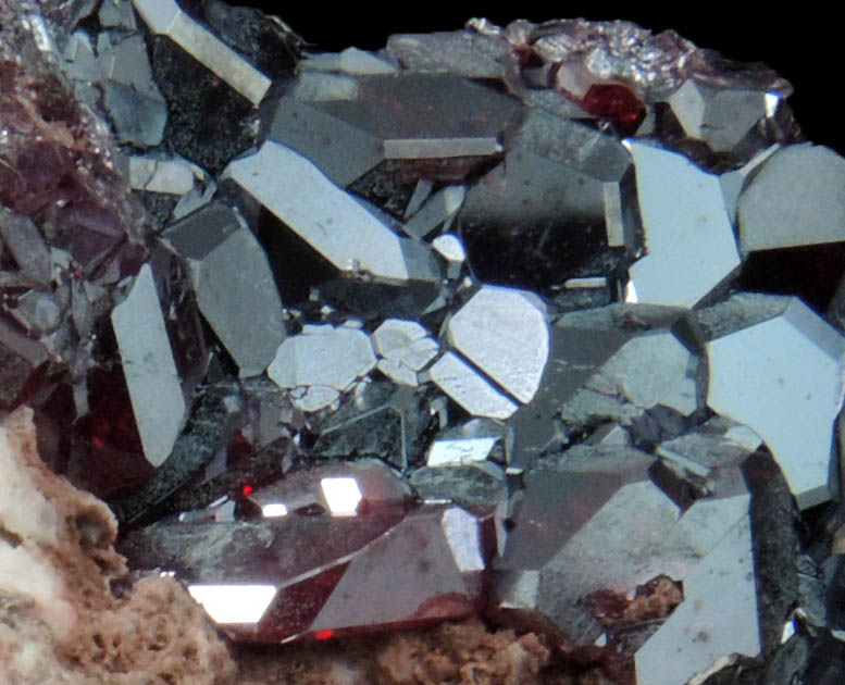 Cuprite from Milpillas Mine, Cuitaca, Sonora, Mexico