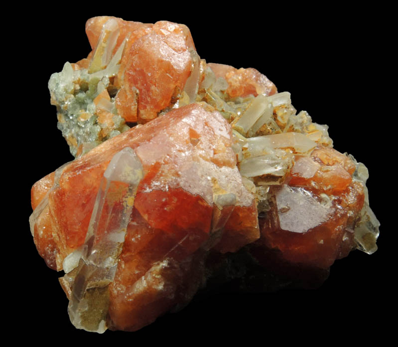 Scheelite and Quartz from Khapalu, Ghanche District, Gilgit-Baltistan, Pakistan