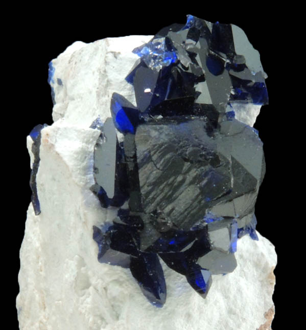 Azurite from Milpillas Mine, Cuitaca, Sonora, Mexico