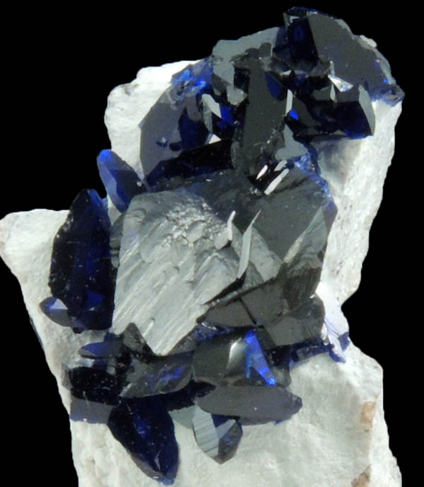 Azurite from Milpillas Mine, Cuitaca, Sonora, Mexico