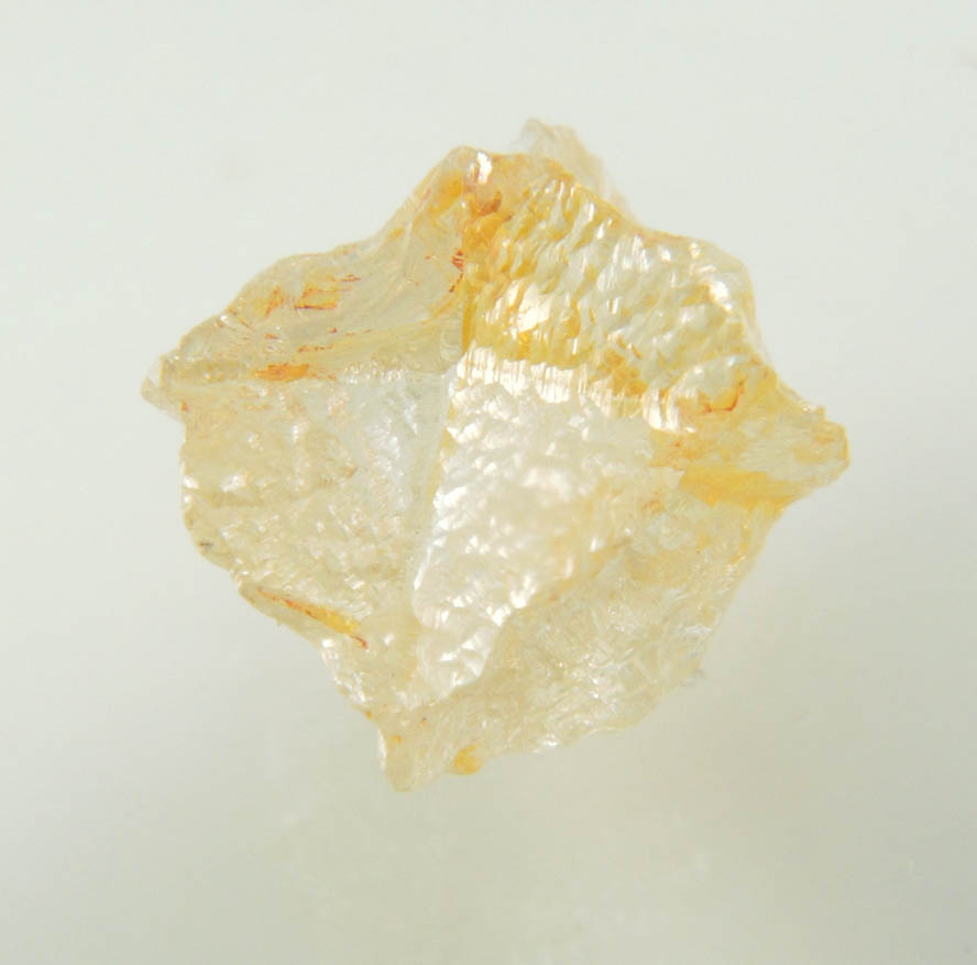 Diamond (2.50 carat yellow cavernous cubic rough diamond) from Democratic Republic of the Congo
