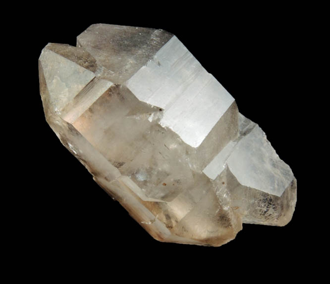 Quartz var. Smoky Quartz from Mount Marie Quarry, 7.5 km southeast of Paris Hill, Oxford County, Maine