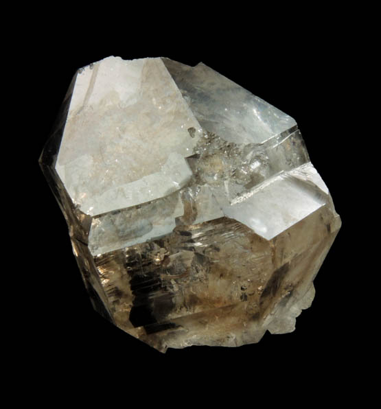 Quartz var. Smoky Quartz from Mount Marie Quarry, 7.5 km southeast of Paris Hill, Oxford County, Maine