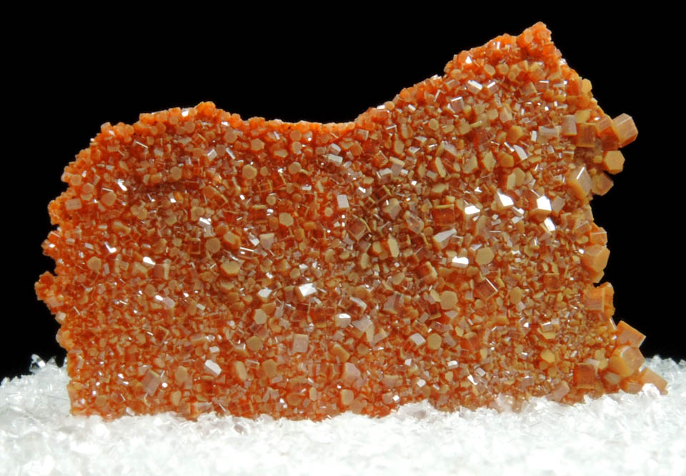 Vanadinite pseudomorphs after Wulfenite from Rowley Mine, 20 km northwest of Theba, Painted Rock Mountains, Maricopa County, Arizona