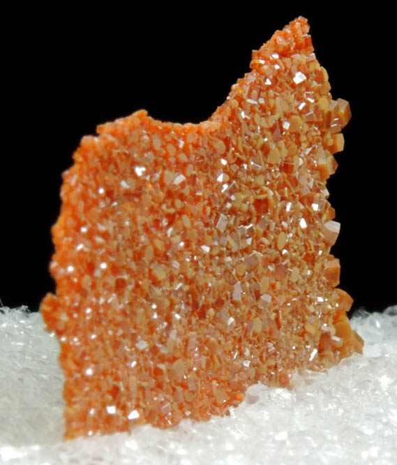 Vanadinite pseudomorphs after Wulfenite from Rowley Mine, 20 km northwest of Theba, Painted Rock Mountains, Maricopa County, Arizona