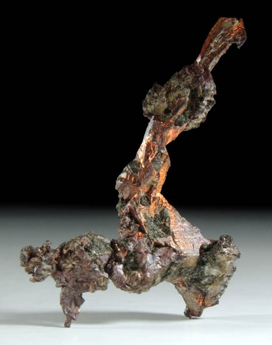 Copper (naturally crystallized native copper) from Keweenaw Peninsula Copper District, Michigan