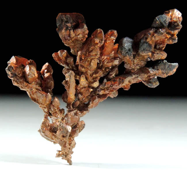 Copper (naturally crystallized native copper) from Central Mine, Keweenaw Peninsula Copper District, Michigan